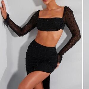 Oh Polly embellished beaded top